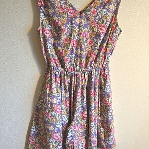 Vintage 90s floral romper